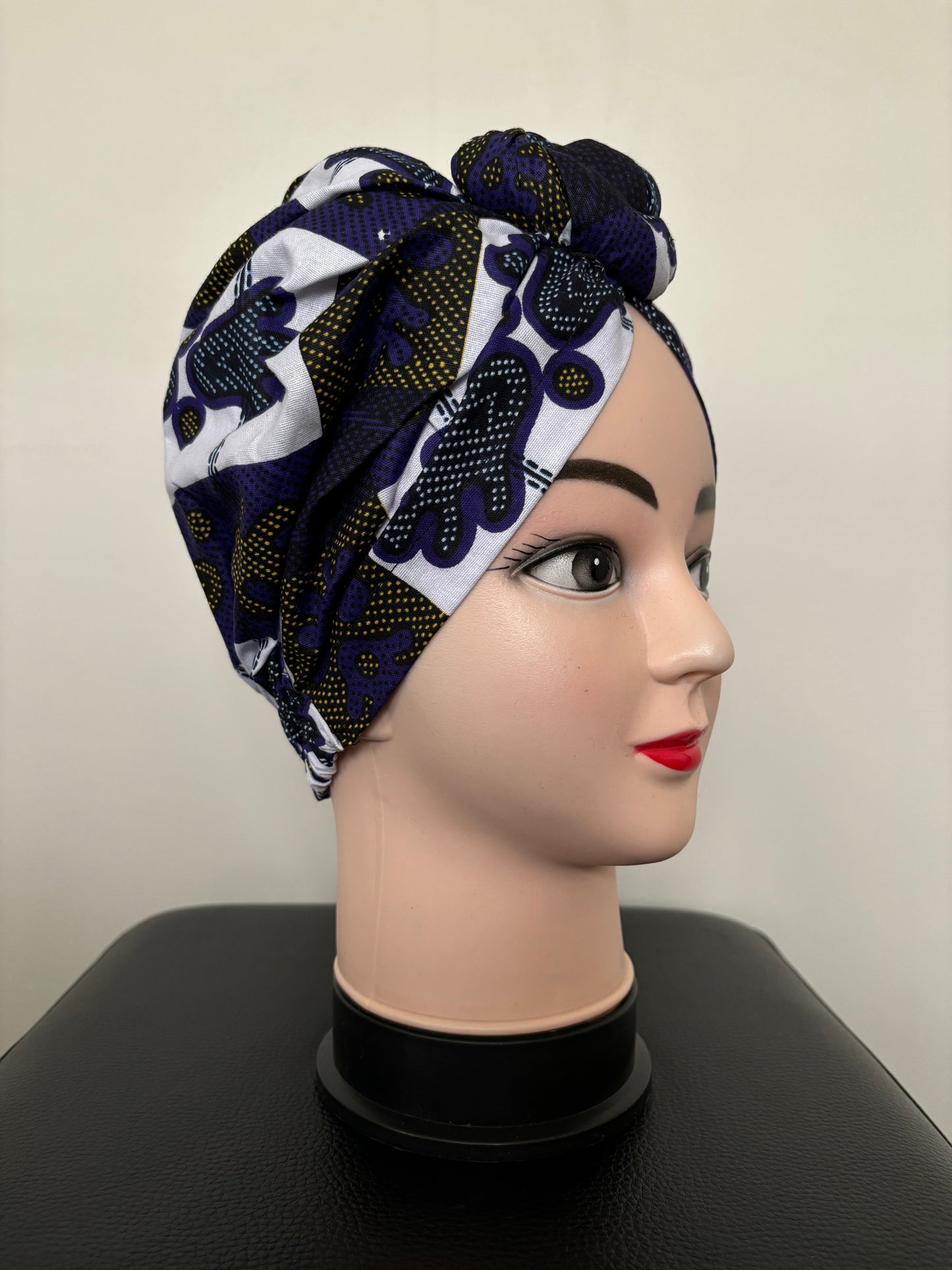 Turban « Purple style »