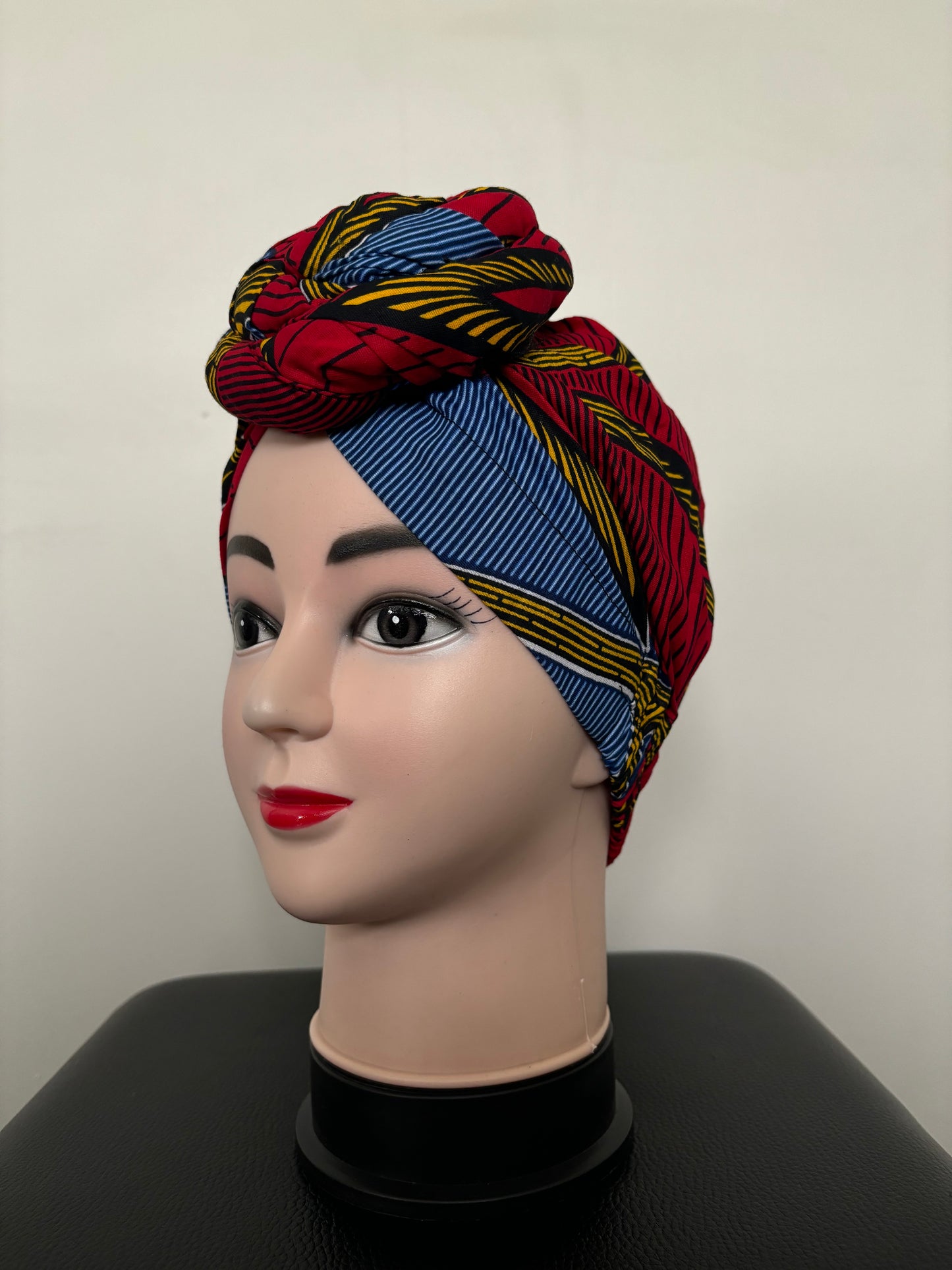 Turban « Prestige Framboise »