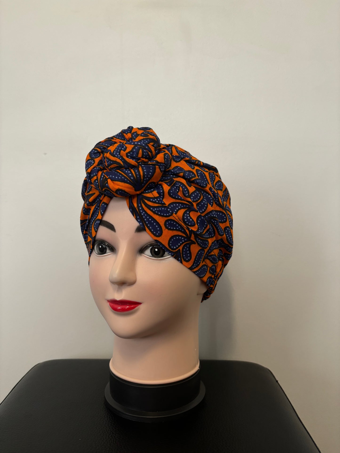 Turban « Orange is the Blue Black »