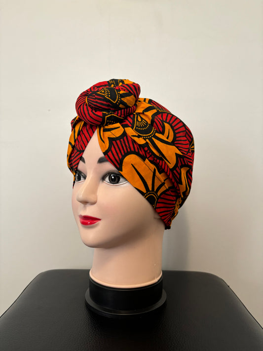 Turban « Orange is the Red black »