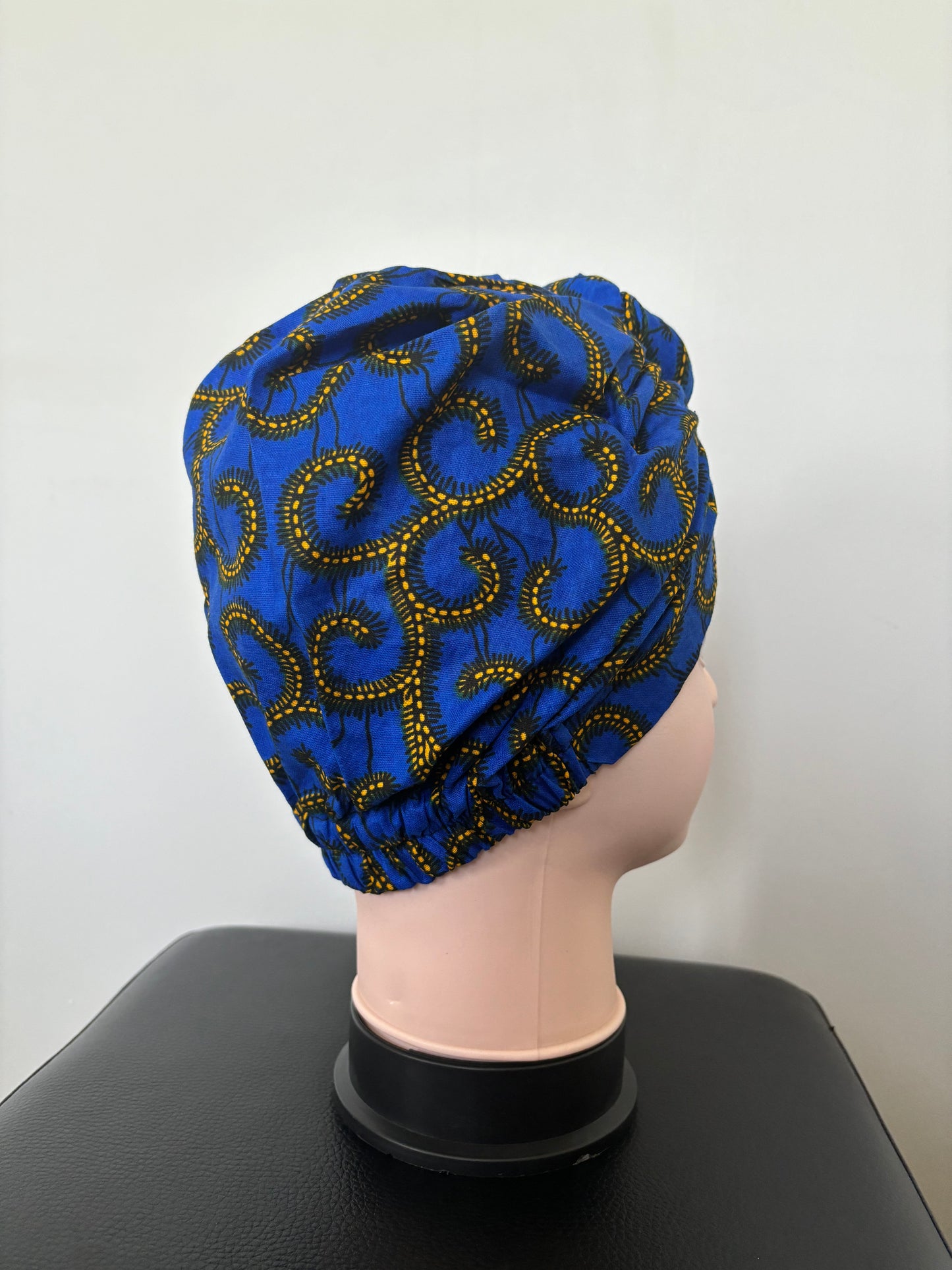 Turban « Blue & Yellow »